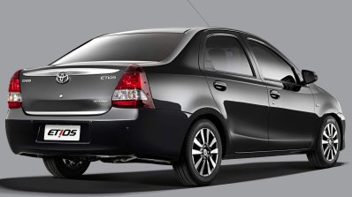 Toyota Etios Platinum press shot sedan