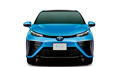 Toyota FCV sedan studio shot front