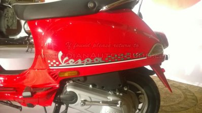 Vespa Esclusivo preview Red side