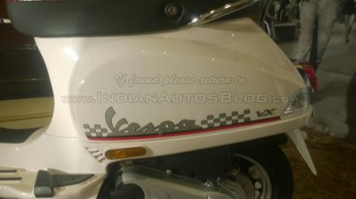Vespa Esclusivo preview White side