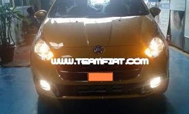 2014 Fiat Punto Evo spied front fascia
