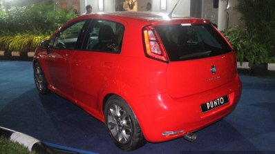 2014 Fiat Punto Indonesia rear three quarters