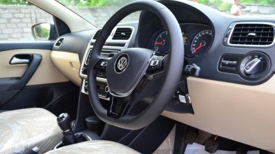 2014 VW Polo facelift first drive cabin