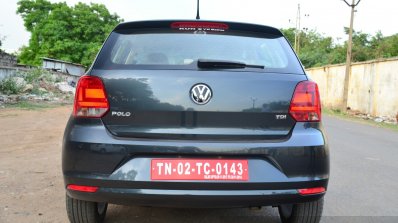 2014 VW Polo facelift first drive rear