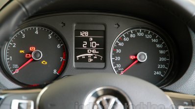 2014 VW Polo facelift instrument cluster launch