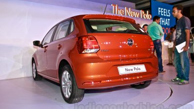 2014 VW Polo facelift taillight and rear bumper launch