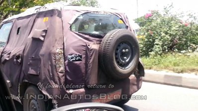 2016 Mahindra Bolero U301 spied rear