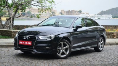 Audi A3 Sedan Review front quarter