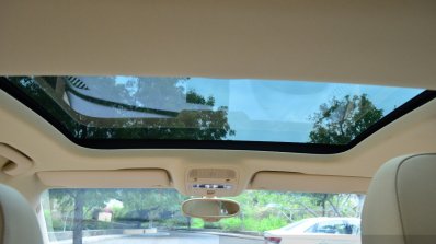 Audi A3 Sedan Review sunroof