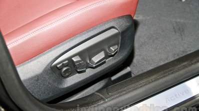 BMW ActiveHybrid 7 seat adjustment controls India launch