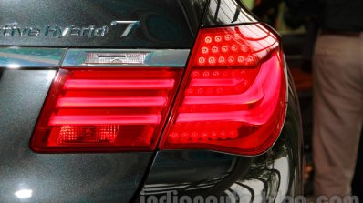 BMW ActiveHybrid 7 taillamp India launch