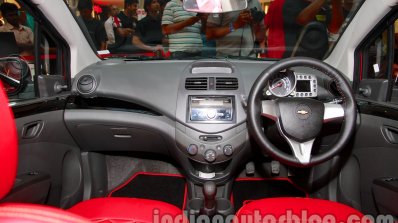 Chevrolet Beat Manchester United edition dashboard
