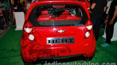 Chevrolet Beat Manchester United edition rear