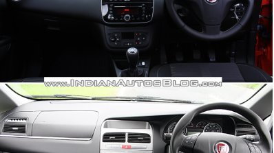 Fiat Grande Punto vs Fiat Punto Evo interior