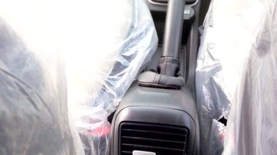 Fiat Punto Evo white spied rear AC vent