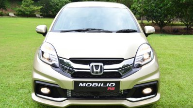 Honda Mobilio RS India live image front view
