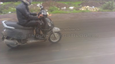 Mahindra G101 Scooter IAB spyshot side