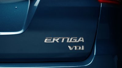 Maruti Ertiga Limited Edition press shots badge