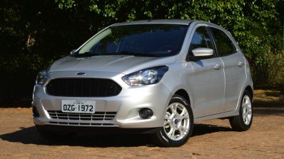 New Ford Ka first images front quarters