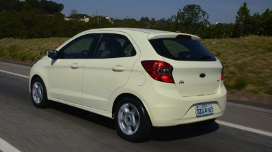 New Ford Ka first images rear dynamic