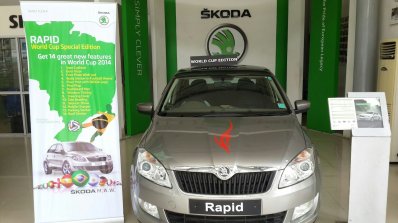 Skoda Rapid World Cup Edition Nepal front