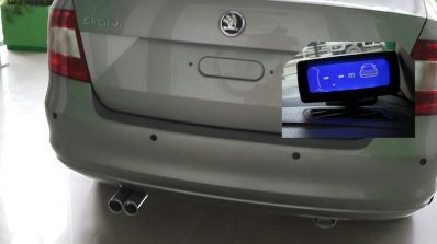 Skoda Rapid World Cup Edition Nepal parking sensor