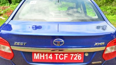 Tata Zest Diesel F-Tronic AMT Review boot lid