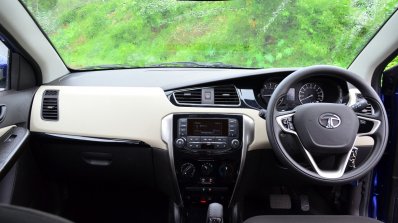Tata Zest Diesel F-Tronic AMT Review dashboard