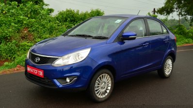 Tata Zest Diesel F-Tronic AMT Review front quarter angle