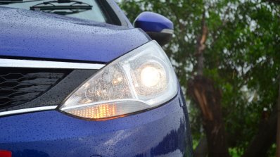 Tata Zest Diesel F-Tronic AMT Review headlight on
