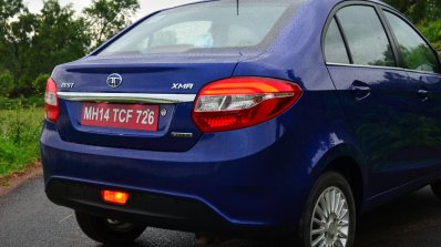 Tata Zest Diesel F-Tronic AMT Review rear foglight