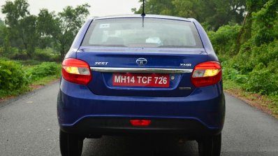 Tata Zest Diesel F-Tronic AMT Review rear