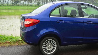 Tata Zest Diesel F-Tronic AMT Review side end