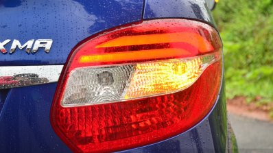 Tata Zest Diesel F-Tronic AMT Review taillight on