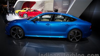 2015 Audi RS7 side at the Moscow Motorshow 2014