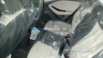 2015 Hyundai Elite i20 spotted rear seats