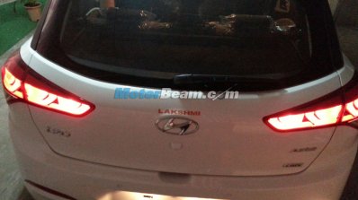 2015 Hyundai Elite i20 spotted rear