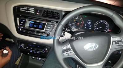 2015 Hyundai Elite i20 spotted steering