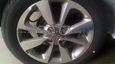 2015 Hyundai Elite i20 spotted wheel