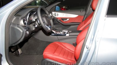 2015 Mercedes C Class interior at the 2014 Moscow Motor show