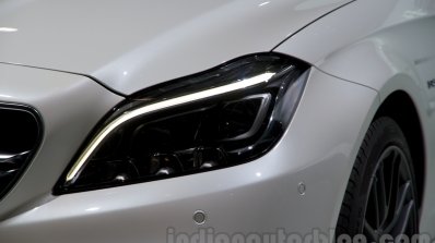2015 Mercedes CLS 63 AMG headlamp at the 2014 Moscow Motor Show
