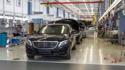 2015 Mercedes S-Class Guard Sindelfingen rollout