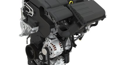 2015 SKODA Fabia New 1.4 TDI engine press shot