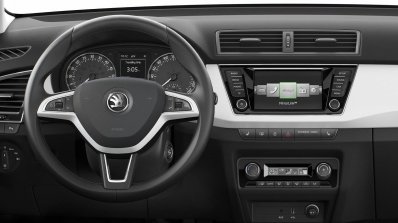 2015 Skoda Fabia interior press shot