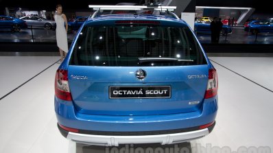 2015 Skoda Octavia Scout rear at the 2014 Moscow Motor Show