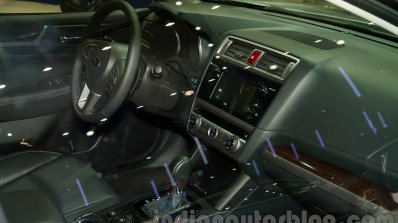 2015 Subaru Outback Prototype dashboard at the 2014 Moscow Motor Show