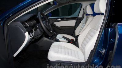 2015 VW Jetta facelift at the 2014 Moscow Motor front seat