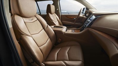 Cadillac Escalade Platinum press image Nappa leather seats beige