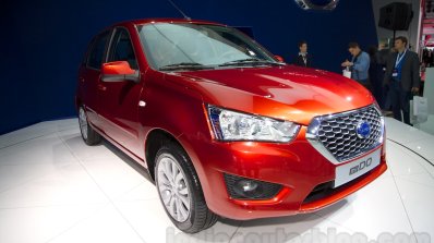 Datsun mi-DO at the 2014 Moscow Motor Show front quarters