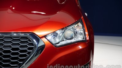 Datsun mi-DO at the 2014 Moscow Motor Show headlight